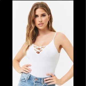 Express Thong Tank Bodysuit